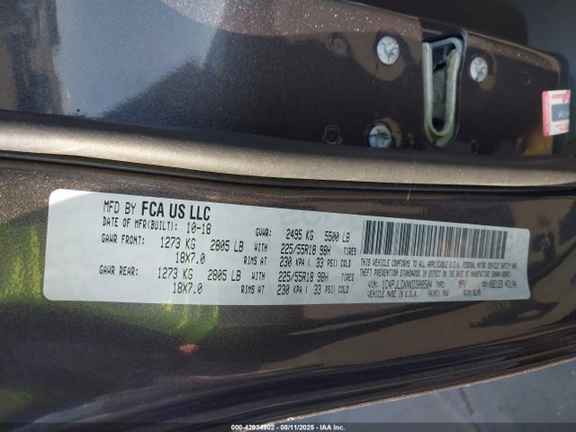 Jeep 2019 2019 1C4PJLDXXKD308504 Image 9