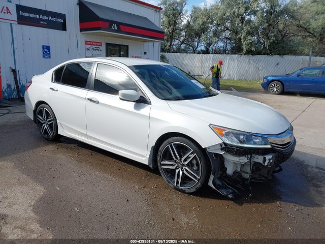 2017 Honda Accord Sport მანქანა იყიდება აუქციონზე, vin: 1HGCR2F57HA019234, აუქციონის ნომერი: 42935131