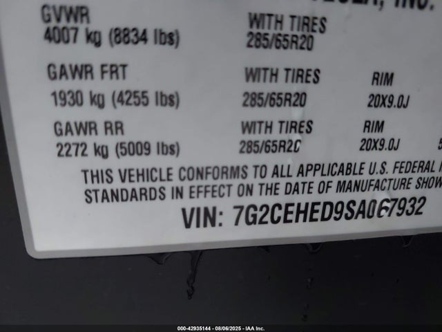 2025 TESLA CYBERTRUCK 7G2CEHED9SA067932 Photo 8