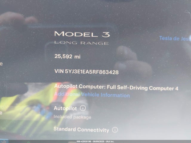 2024 TESLA MODEL 3 5YJ3E1EA5RF863428 Photo 6