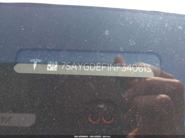 2022 TESLA MODEL Y 7SAYGDEF1NF340613 Photo 8