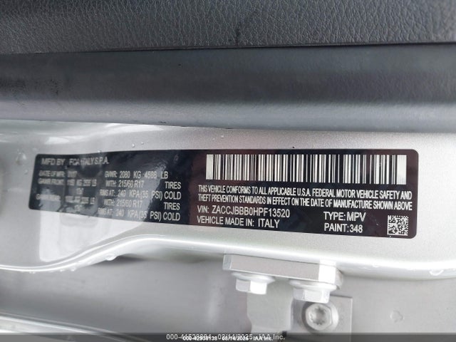 2017 JEEP RENEGADE ZACCJBBB0HPF13520 Photo 8