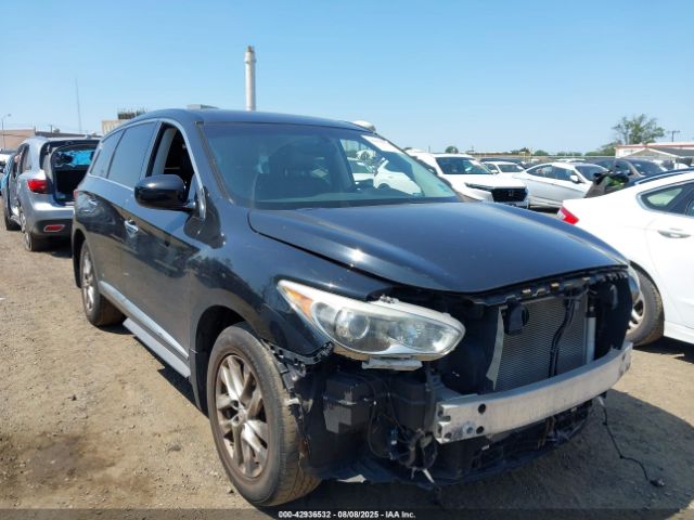 2013 Infiniti Jx35 მანქანა იყიდება აუქციონზე, vin: 5N1AL0MM5DC307205, აუქციონის ნომერი: 42936532