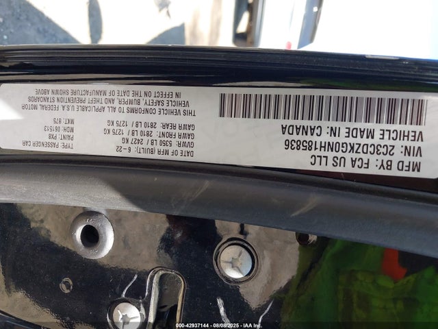2C3CDZKG0NH185836 Dodge Challenger