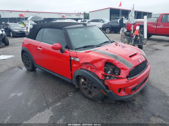 2013 MINI CONVERTIBLE WMWZP3C55DT705468 Photo 0