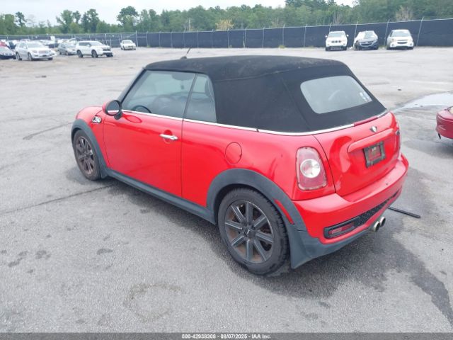 2013 MINI CONVERTIBLE WMWZP3C55DT705468 Photo 2