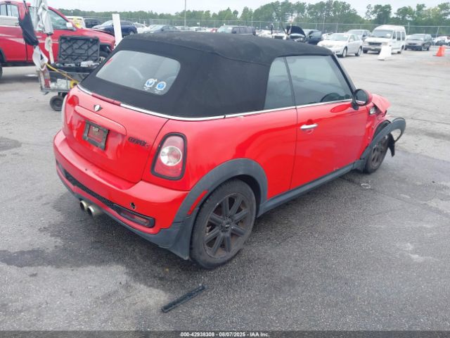 2013 MINI CONVERTIBLE WMWZP3C55DT705468 Photo 3