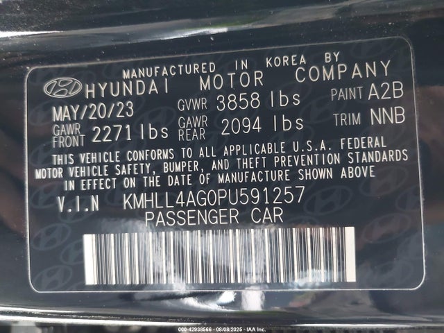 Hyundai ELANTRA SE 2023 KMHLL4AG0PU591257 Image 9