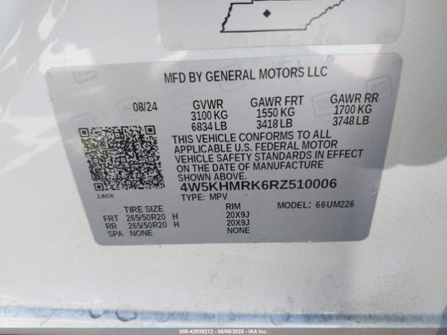 2024 ACURA ZDX 4W5KHMRK6RZ510006 Photo 8