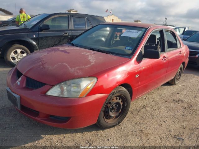 2004 MITSUBISHI LANCER JA3AJ26E54U065701 Photo 1