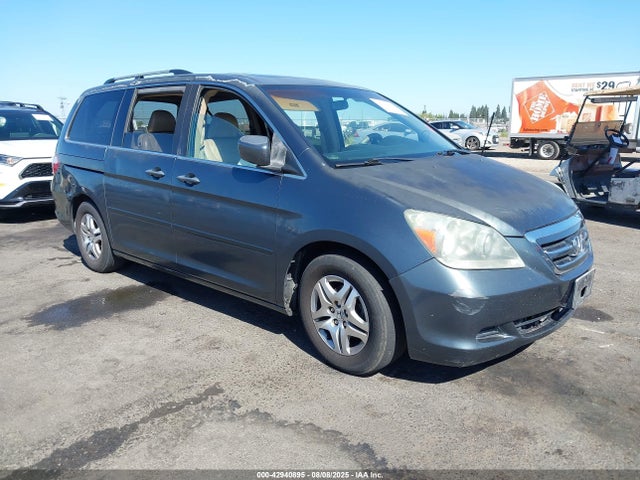 2005 Honda Odyssey Ex-l მანქანა იყიდება აუქციონზე, vin: 5FNRL38705B052562, აუქციონის ნომერი: 42940895