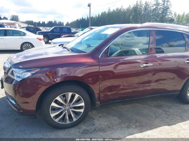 2014 ACURA MDX 5FRYD4H48EB002740 Photo 5