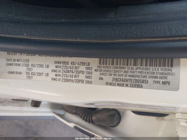 2014 FIAT 500L ZFBCFADH7EZ005851 Photo 8