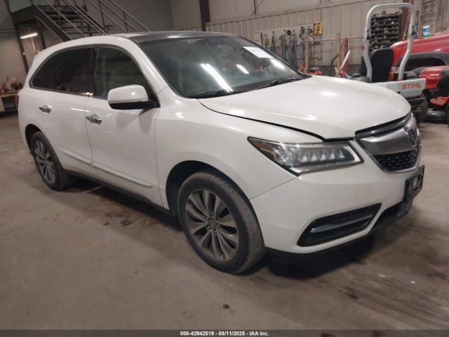 2015 ACURA MDX 5FRYD4H45FB011557 Photo 0