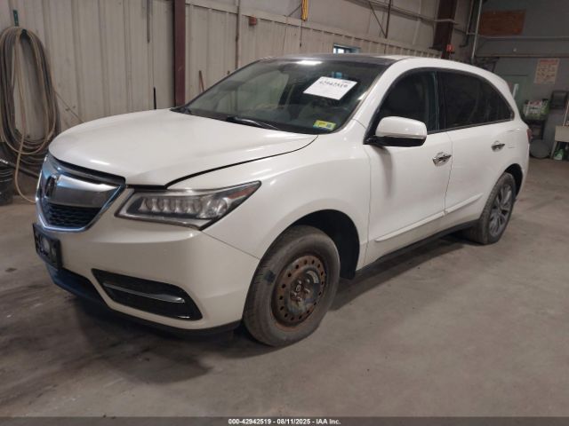 2015 ACURA MDX 5FRYD4H45FB011557 Photo 1