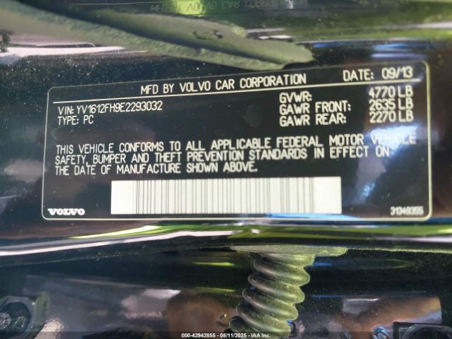 2014 VOLVO S60 YV1612FH9E2293032 Photo 8