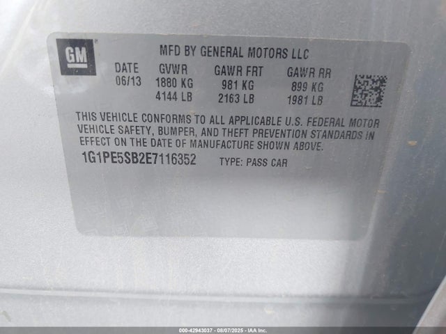 1G1PE5SB2E7116352 Chevrolet LUV