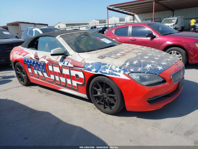 2013 BMW 650I WBAYP1C56DDX00578