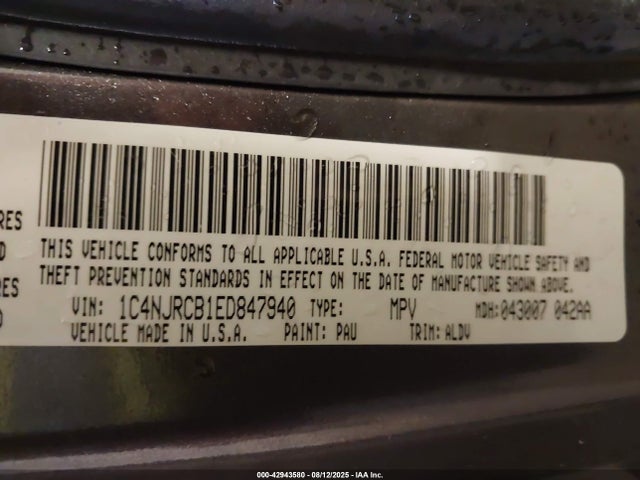 Jeep 2014 2014 1C4NJRCB1ED847940 Image 9