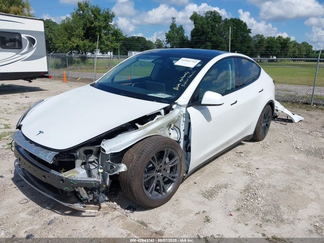 2024 TESLA MODEL Y 7SAYGDED2RF132891 Photo 2