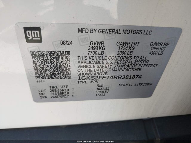 GMC lm2 2024 1GKS2FET4RR381874 Image 25