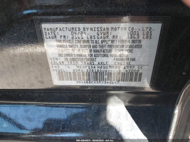 Nissan 2024 2024 3N1AB8CV5RY345647 Image 9