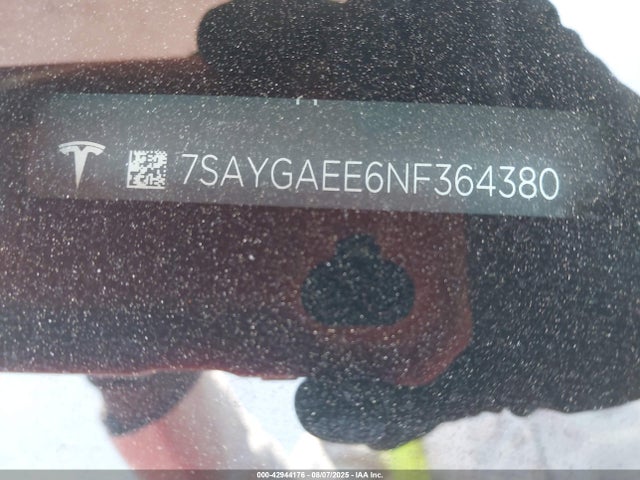2022 TESLA MODEL Y 7SAYGAEE6NF364380 Photo 8
