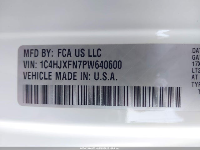 1C4HJXFN7PW640600 Jeep 2023