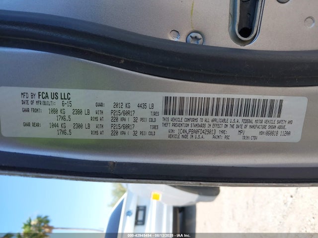 1C4NJPBA0FD429013 Jeep 2015