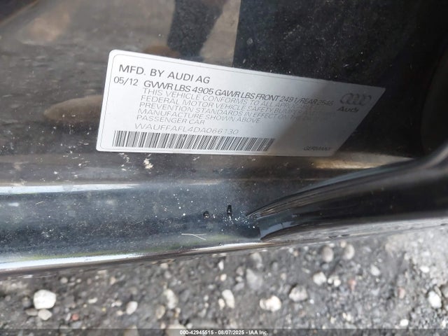 2013 AUDI A4 WAUFFAFL4DA066130 Photo 8