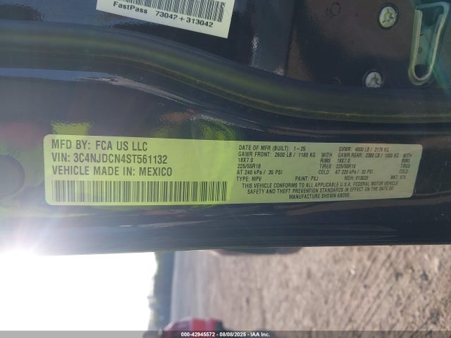 3C4NJDCN4ST561132 Jeep Compass