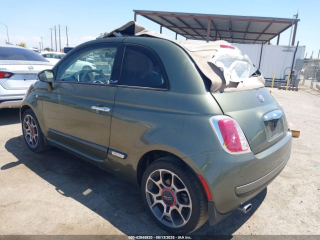 2012 FIAT 500C 3C3CFFDR0CT223433 Photo 2