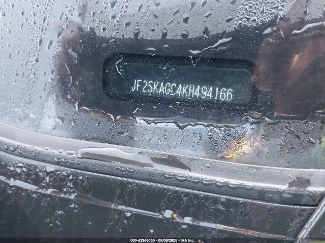 Subaru naturally aspirated u5 2019 JF2SKAGC4KH494166 Image 9