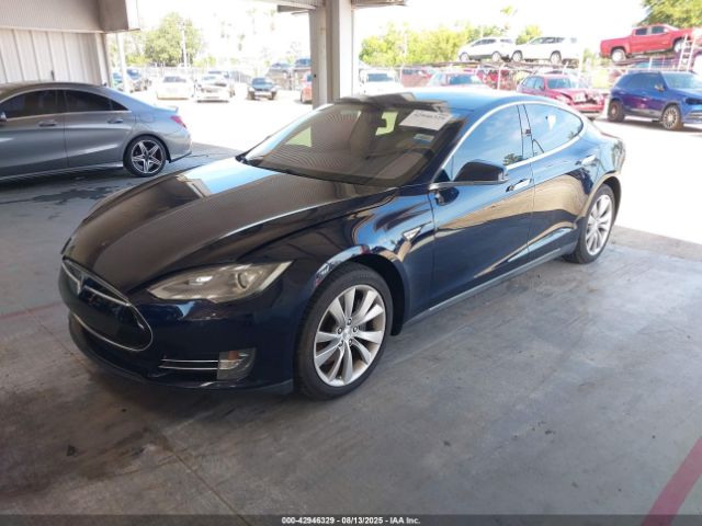 2014 TESLA MODEL S 5YJSA1H11EFP36849 Photo 1