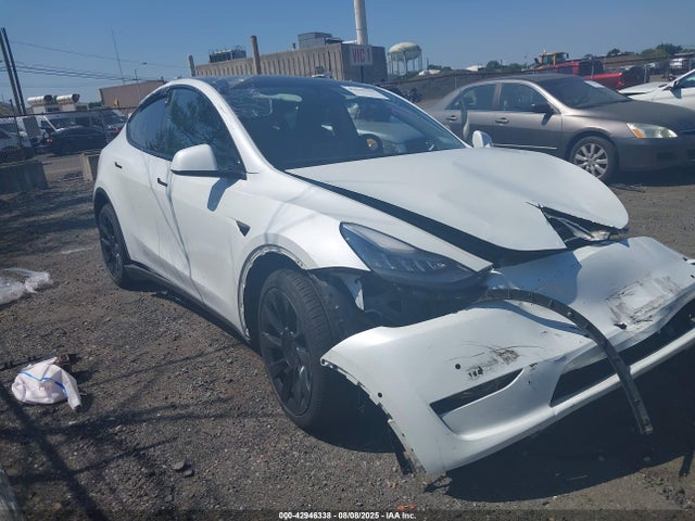 2021 TESLA MODEL Y 5YJYGDEEXMF108157 Photo 0
