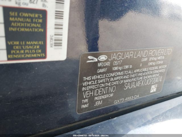 2018 JAGUAR XE SAJAJ4FX7JCP20474 Photo 8