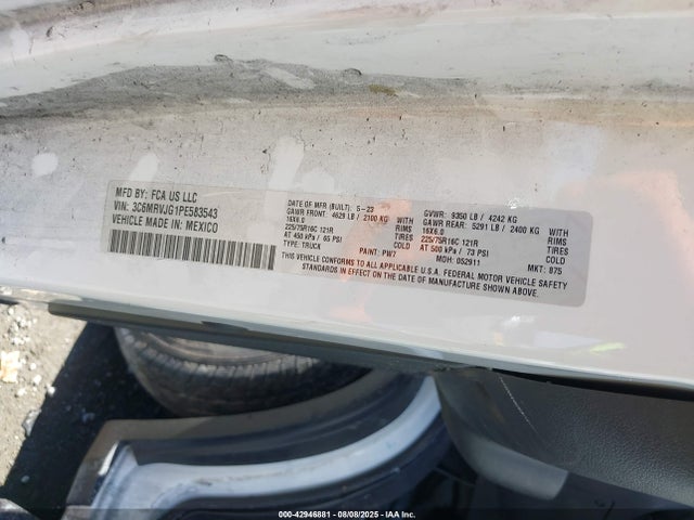 3C6MRVJG1PE583543 RAM Promaster 3500