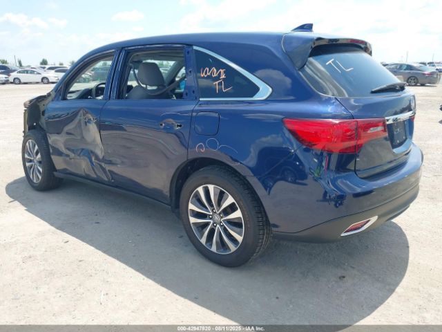 2016 ACURA MDX 5FRYD4H42GB027913 Photo 2