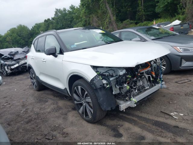 2021 VOLVO XC40 RECHARGE PURE ELECTRIC YV4ED3UR5M2601013