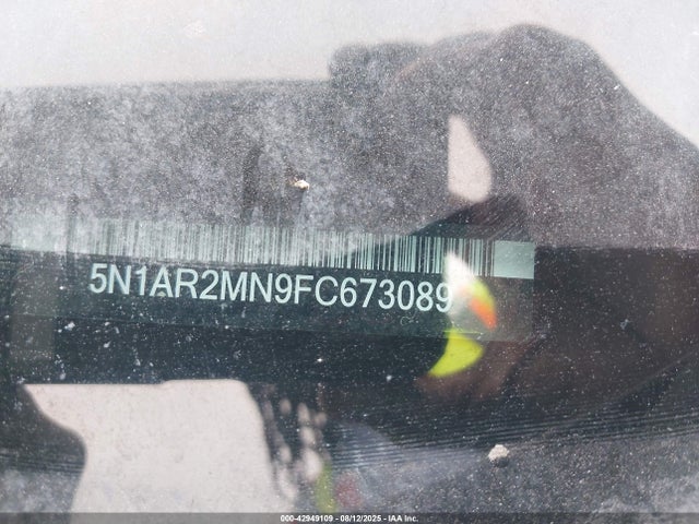 Nissan Pathfinder 2015 5N1AR2MN9FC673089 Image 9