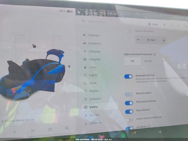 2019 TESLA MODEL 3 5YJ3E1EAXKF347202 Photo 6