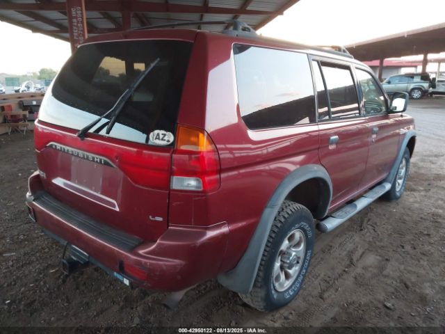 1999 MITSUBISHI MONTERO SPORT JA4MT31H2XP003010 Photo 3