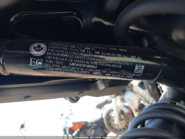 2023 CAN-AM RYKER 3JB2JEG23PJ003657 Photo 9