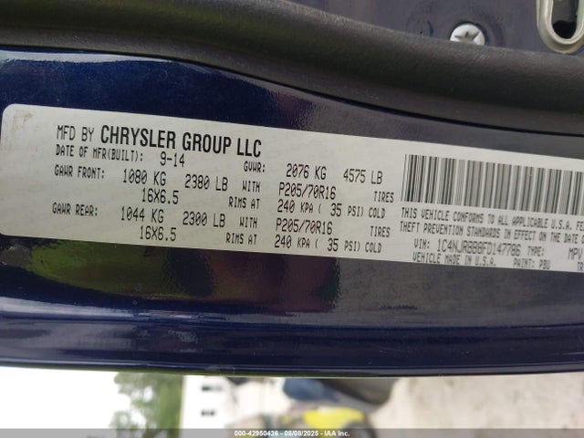 1C4NJRBB8FD147786 Jeep Patriot