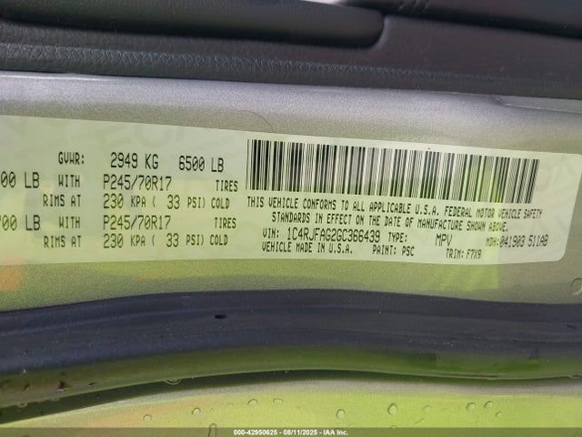1C4RJFAG2GC366439 Jeep 2016