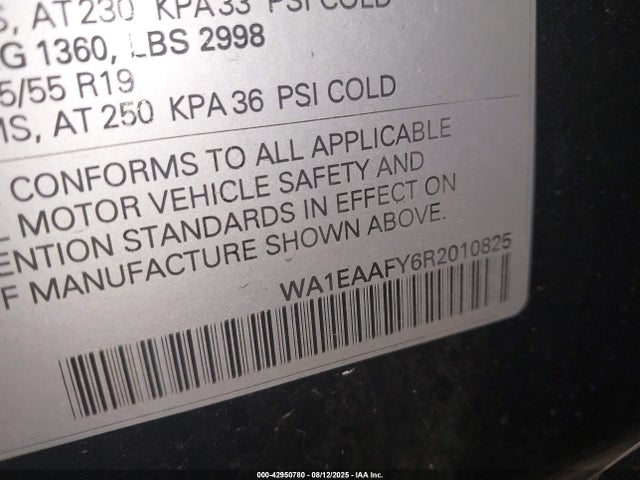 2024 AUDI Q5 WA1EAAFY6R2010825 Photo 8