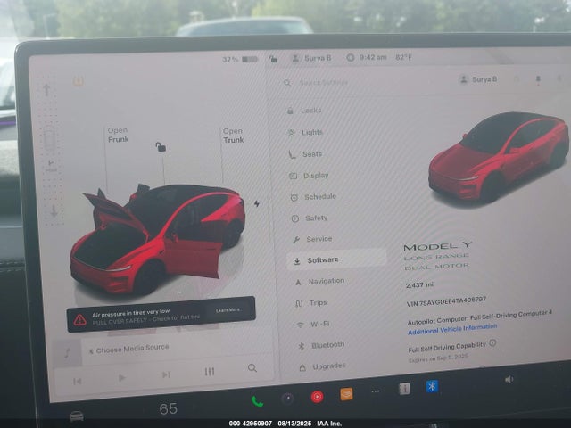 7SAYGDEE4TA406797 Tesla Model Y