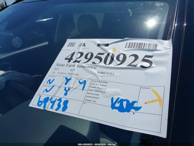 5XYRK4LF7MG036308 KIA t-gdi theta-iii