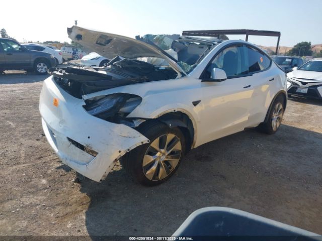 2022 TESLA MODEL Y 7SAYGDEE8NF357349 Photo 1