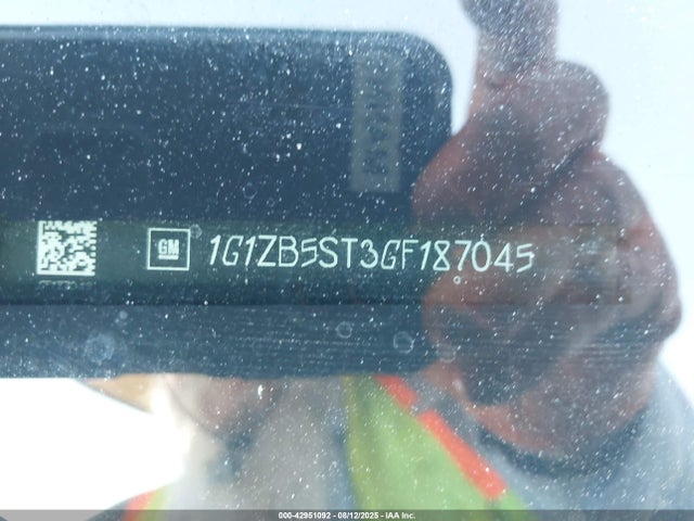 1G1ZB5ST3GF187045 Chevrolet lfv - di: direct injection, vvt, gen1 gmna
